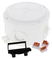10110637 WISKA Polypropylene Junction Box, IP66, IP67, Ø 82 x 57mm