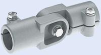 185000000200 Rose+Krieger M10 Hinge Clamp, Connecting Component, Strut Profile 50 mm
