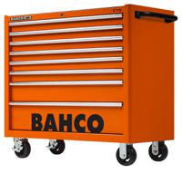 1475kxl8 Bahco 8 Drawer Solid Steel Wheeled Tool Trolley