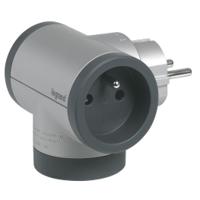 049439 Legrand French / German Multi Outlet Plug, 16A, Plug-In