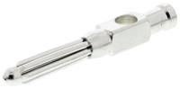 930727104 Hirschmann Test & Measurement Green Male Banana Plug, 4 mm Connector, Solder Termination, 30A, 30 V ac, 60V dc, Nickel