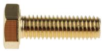 483-2429 RS PRO Plain Brass, Hex Bolt, M8 x 25mm