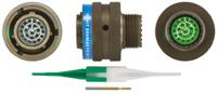 8lt513b35sn Souriau Sunbank by Eaton, 8LT, Copper Alloy 22 Way Cable Mount MIL Spec Circular Connector Plug, Socket Contacts,Shell