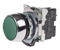 800fm-f3mx10 Allen Bradley 800F Series Push Button, Panel Mount, 22mm Cutout, SPST, IP66