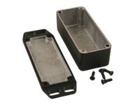 1590waflbk Hammond 1590 Series Die Cast Aluminium Enclosure, IP65, Flanged, 31 x 39 x 122mm