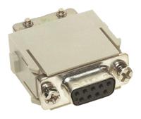 09140093101 HARTING Heavy Duty Power Connector Module, 5A, Female, Han-Modular Series, 9 Contacts