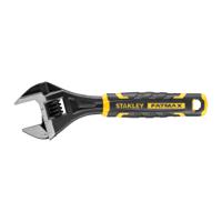 fmht13126-0 Stanley Adjustable Spanner, 200 mm Overall, 26mm Jaw Capacity, Bi-Material Handle