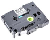 tze-135 Brother White on Clear Label Printer Tape, 8 m Length, 12 mm Width