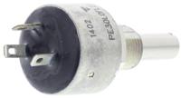 pe30l0fl223kab Vishay PE30 22kΩ Rotary Potentiometer 1-Gang Panel Mount, PE30L0FL223KAB