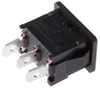 prasd3-16f-bb000 TE Connectivity SPDT, On-Off-On Rocker Switch Panel Mount