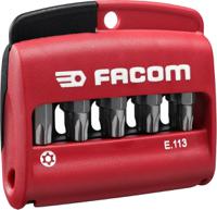 e113pb Facom Driver Bit 10 Pieces, Torx
