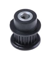 pp20mxl025mi RS PRO Timing Belt Pulley, Aluminium, Glass Filled PC 6mm Belt Width x 2mm Pitch, 20 Tooth