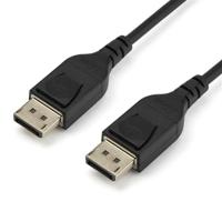 dp14mm2m StarTech.com Male DisplayPort to Male DisplayPort, PVC  Cable, 8K @ 60 Hz, 2m