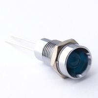 19050007 CML Innovative Technologies 1905X Series Blue Panel Mount Indicator, 3.8V, 8mm Mounting Hole Size, Lead Wires