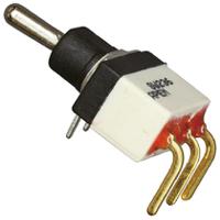 sw2367 APEM Toggle Switch, PCB Mount, On-On, SPST, Through Hole Terminal