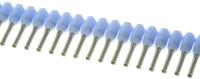 9004310000 Weidmuller Insulated Crimp Bootlace Ferrule, 8mm Pin Length, 1.2mm Pin Diameter, 0.75mm² Wire Size, Blue