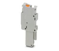 3210062 Phoenix Contact, 5.2mm Pitch, PP-H 2.5/1-L, 1 Way, , Pluggable Terminal Block, Plug, Push In Termination,