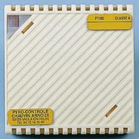 915-461 Pyro Controle PT100 RTD Sensor, 3 Wire, Wall, Class A +70°C Max