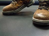 rr010015 Coba Europe Black Anti-Slip Flooring Natural Rubber Mat 5m x 0.9m x 3mm