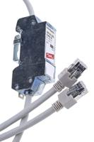 dpa-m-cat6-rj-45s-48 Dehn, DPA Surge Arrester 34 V ac, 57 V dc Maximum Voltage Rating 10kA Maximum Surge Current Surge Arrester