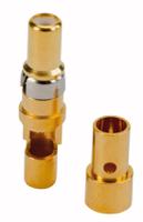 131j20029x Amphenol CONEC size 3.2mm Male Solder D-Sub Connector Coaxial Contact, Gold Flash over Nickel Coaxial