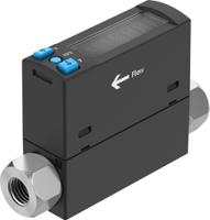 sfah-200u-g14fs-pnlk-pnvba-m8 Festo SFAH Series Flow Sensor for Air, 4 l/min Min, 200 L/min Max