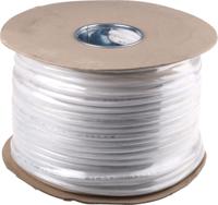 836-0713 RS PRO Fire Performance 0.75 mm² 2 Core Power Cable, H05Z1Z1-F, White, 100m