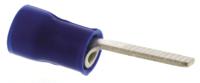 131444 TE Connectivity , PLASTI-GRIP Insulated Crimp Blade Terminal 10.3mm Blade Length, 1mm² to 2.6mm², 16AWG to 14AWG, Blue
