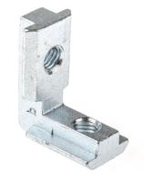 3842535578 Bosch Rexroth M6 Inner Bracket, Connecting Component, Strut Profile 30 mm, Groove Size 8mm