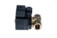 221606 Burkert Solenoid Valve , 2 Port, NC 1/2 in, 24 V dc, 1/2 in