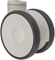 5940-uap-125-p30-13 Tente Swivel Castor Wheel, 110kg Capacity, 125mm Wheel