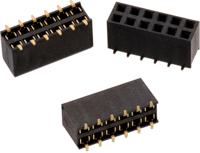 61003221821 Wurth Elektronik WR-PHD Series Straight PCB Socket, 32-Contact, 2-Row, 2.54mm Pitch
