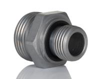 ge22lr12edomdcf Parker Straight Tube to Port Male 24° DIN Cone to Male BSPP, GE22LR1/2EDOMDCF