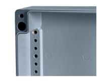 9108210 Rittal GA Series Cast Aluminium Wall Box, IP66, 120 mm x 122 mm x 80mm
