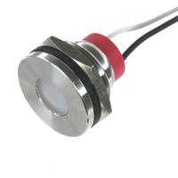 pl19sl062 CML Innovative Technologies PL19SL Series White Panel LED, 12V, 19mm Mounting Hole Size, Lead Wires Termination, IP67