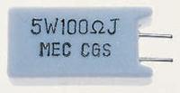 sqmr54k7j TE Connectivity 4.7kΩ Metal Oxide Resistor 5W ±5% SQMR54K7J