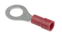 613-9255 RS PRO Insulated Ring Terminal, M6 Stud Size, 0.5mm² to 1.5mm² Wire Size, Red