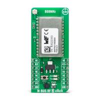mikroe-6084 MikroElektronika Radio Module 2607021183000 Radio Communication Board for And Industrial Control, Home Automation,