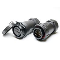 304-334 RS PRO Circular Connector, 17 Contacts, In-Line Cable Mount, SP29 Connector, Plug, Socket, Male/Female, IP68, SP29