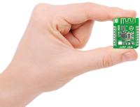 mikroe-1435 MikroElektronika ccRF Click CC2500 RF Transceiver mikroBus Click Board for Active RFID, Game Controllers, Home &