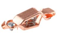 205-407 RS PRO Crocodile Clip Crocodile Clip Connection, Copper Contact, 40A, Orange