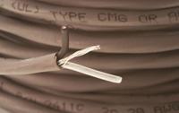 2411c-sl005 Alpha Wire Alpha Essentials Communication & Control Control Cable, 2 Cores, 0.56 mm² 20 AWG, Screened, 30 m, Grey
