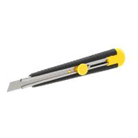 0-10-409 Stanley Safety Knife with Knife Blade, Retractable, 135mm Blade Length