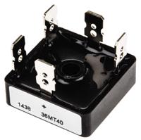 vs-36mt40 Vishay Bridge Rectifier, 35A, 400V, 3-phase, 5-Pin