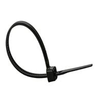 642-843 RS PRO Cable Ties, 140mm x 3.5 mm, Black Nylon, Pk-1000