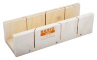 234-w2 Bahco Wooden Mitre Box With Side Wall, 1 piece
