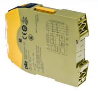 750106 Pilz PNOZsigma PNOZ s6 1 Auxiliary Contacts Safety Relay 24V dc, Dual-Channel 3 Safety Contacts