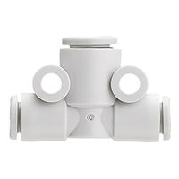kq2t04-06a SMC KQ2 Series Union Tee, 4 mm to 6 mm, Tube-to-Tube Connection Style, KQ2T04-06A