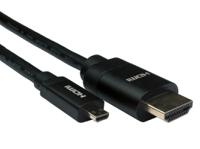 236-9116 RS PRO, 3m Male HDMI to Male Micro HDMI High Speed 4K