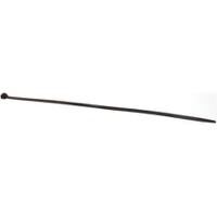 811-1681 RS PRO Cable Tie, 762mm x 9 mm, Black Nylon, Pk-100